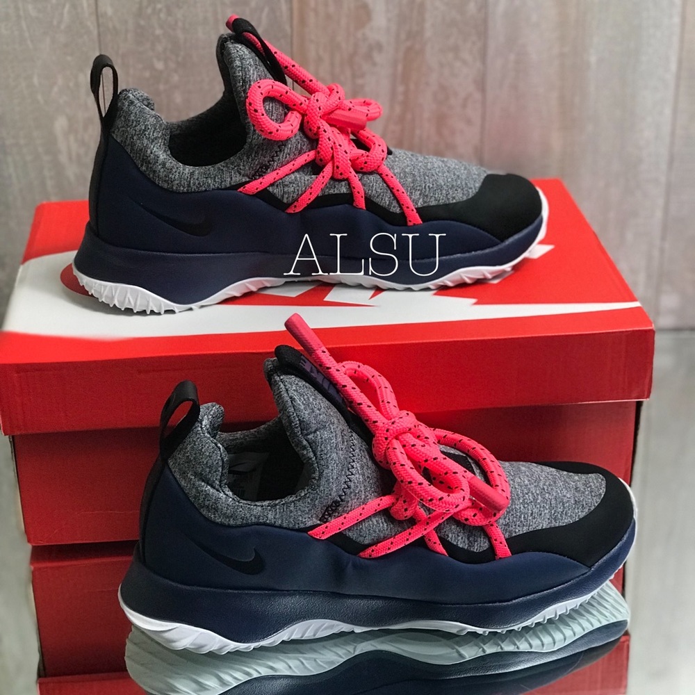 NWT Nike City Loop Navy Racer Pink W AUTHENTIC - Picture 2 of 8